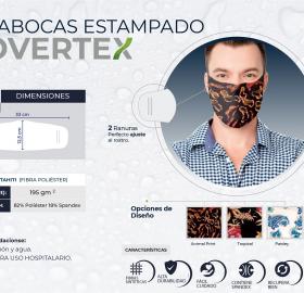 Printed Convertex face masks 