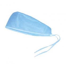  Cap with disposable tie straps made of non-woven fabric - Non sterile.