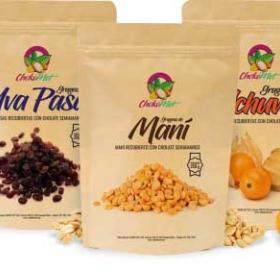 Grageas de chocolate vegano