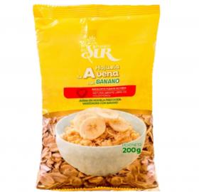 Hojuelas de avena con banano