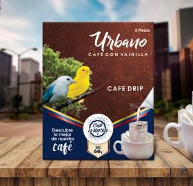 Urban coffee with vanilla