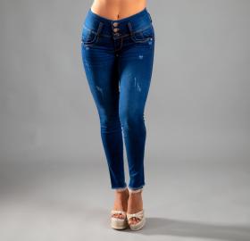 Butt lifter jeans, without pockets. SKU 2103