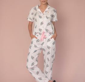cotton long pijama
