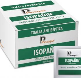 TOALLA ANTISÉPTICA ISOPAÑIN ®