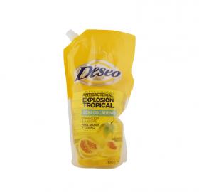 Deseo® Tropical Explosion Antibacterial Liquid Soap with Collagen Doypack x 1000ml