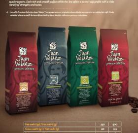 Roasted and Freeze Dried Juan Valdez coffees