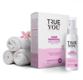 HAIR REMOVAL LOTION KIT X 60ML TRUE YOU