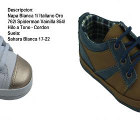 Children's footwear in leather and / or synthetic