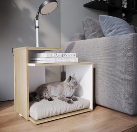 CAT & DOG SIDE TABLE