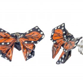Aretes mariposa