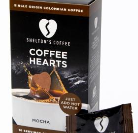 Flavoured Coffee Hearts - Mocha Flavour