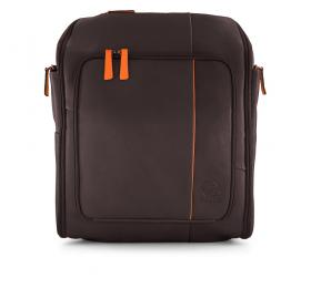 Genuine Leather Backpack for school, office, travel or a rapidly growing use among Dads as the Perfect Diaper Bag for Men