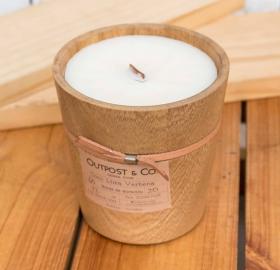 Candle - Oak jar