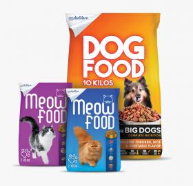 PET FOOD  - PET CARE – ROLLS AND BAGS.