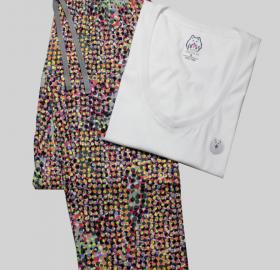 PIJAMA PARA MUJER PANTALÓN ESTAMPADO