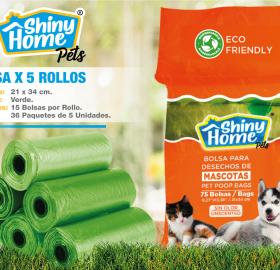 BIODEGRADABLE PET WASTE BAGS