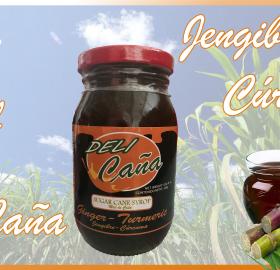 Sugar Cane Syrop Ginger-Turmeric