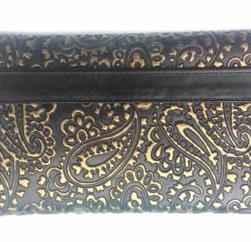 SECHAT WALLET black and gold