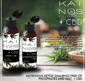 NUTRITIOUS  DETOX SHAMPOO  AND CONDITIONER  FREE OFF  PHOSPHATES AND SALT +CBD
