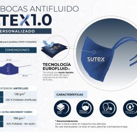 Tapabocas Antifluido -Personalizado Dr. Tex 1.0
