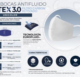 Tapabocas Antifluido- Unicolor Dr. Tex 3.0