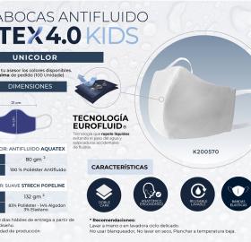 Tapabocas Antifluido- Unicolor Dr. Tex 4.0