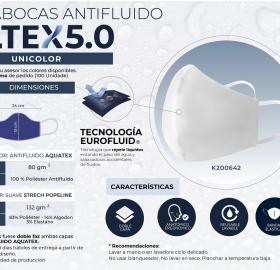 Tapabocas Antifluido- Unicolor Dr. Tex 5.0