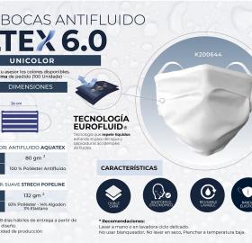 Antifluid Face Masks - One color Dr. Tex 6.0