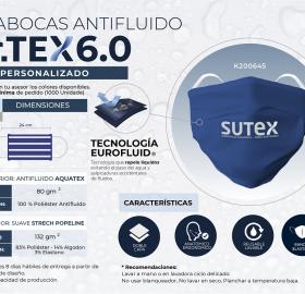 Tapabocas Antifluido- Personalizado Dr. Tex 6.0