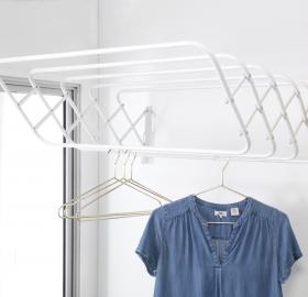 5146 Duplex expandable wallmounted drying rack