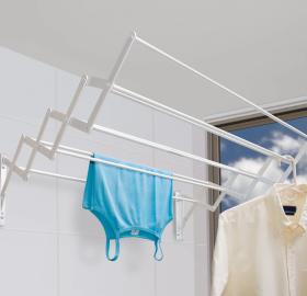 5113 8 tubes cold rolled expandable wallmounted drying rack
