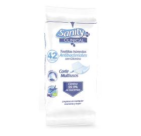 Sanity Clinical Antibacterial wet wipes with Glycerin