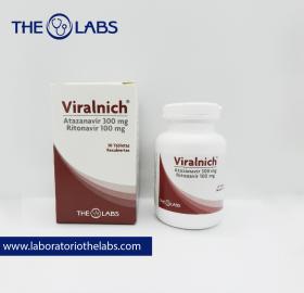 Viralnich atazanavir 300 ritonavir 100mg*30 tabletas