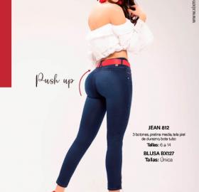 PUSH UP JEANS REFERENCE 812