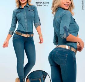 PUSH UP JEANS REFERENCE 818
