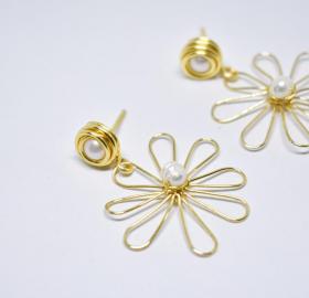 Flower earrings  