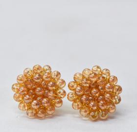Murano glass stud earrings