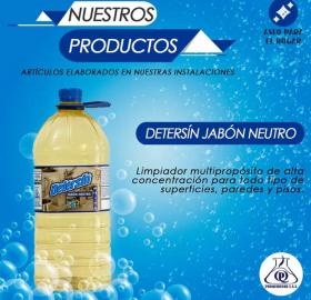 DETERSIN JABON NEUTRO MULTIUSOS