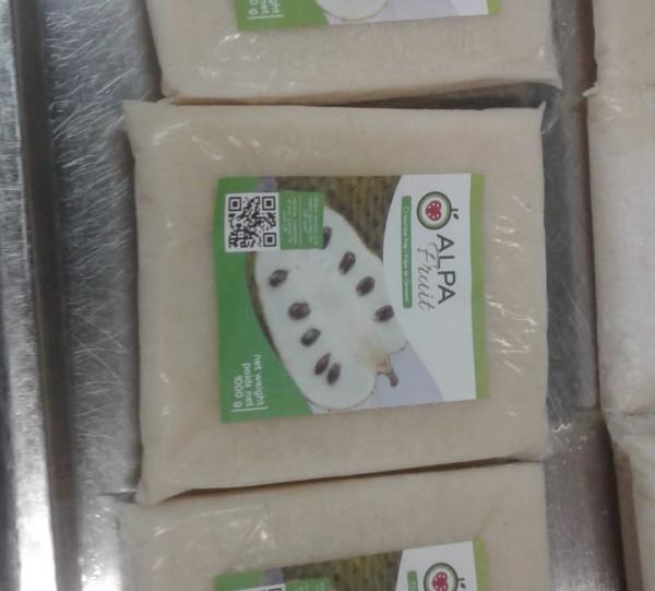 pulpa de fruta congela