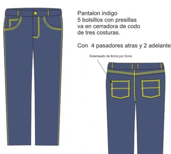 Pantalones Jean para dama levantacola