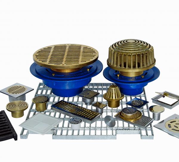 Grids, collars, covers, sinks, grills, etc. for drainage and drainage, ventilation and natural ventilation Image