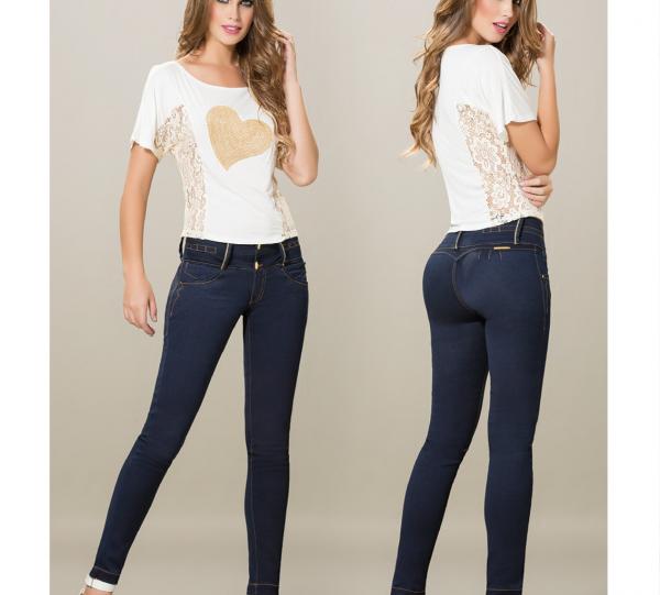 Jeans Colombianos Top Woman