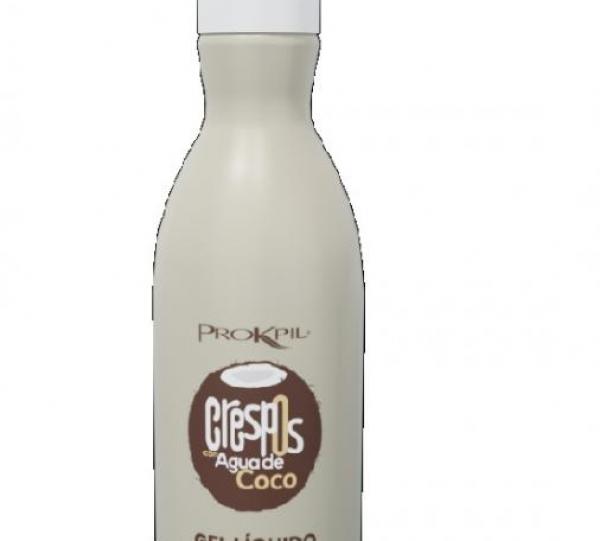 Curly line with coconut water.   Image