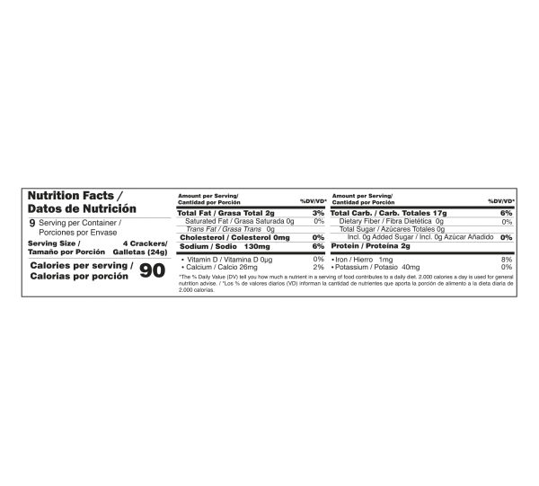 Crackers Dux Sodas Bag 9x4 Image