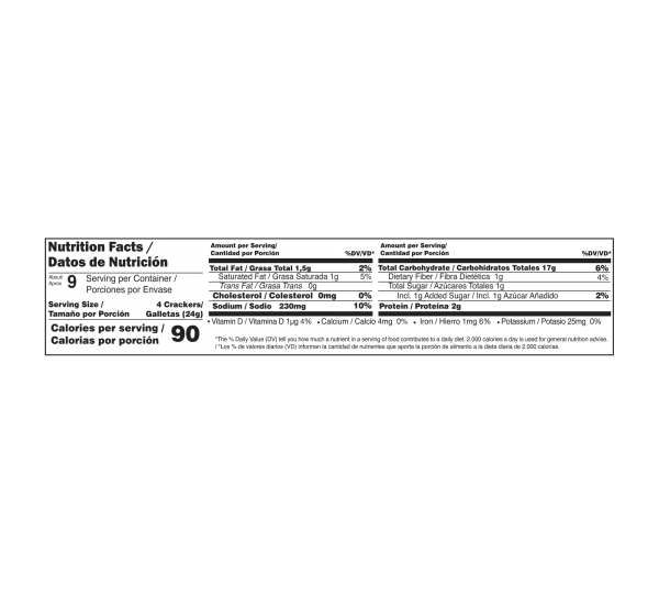 Crackers Dux Salted Bag 9x4 Image