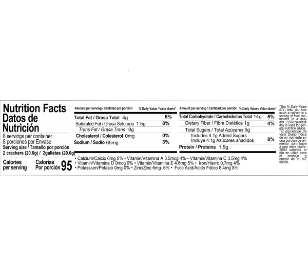 Tosh Passion Fruit Cream Cookies Bag 8x2  Image