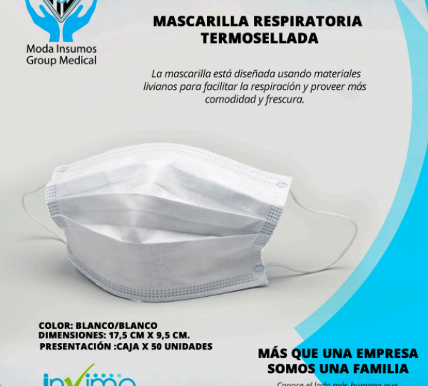 Heat-sealed mask Image