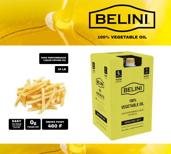 100% vegetable oil. Image