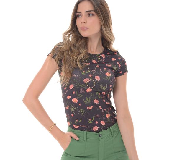 Women’s multicolored t-shirt-1364 Image