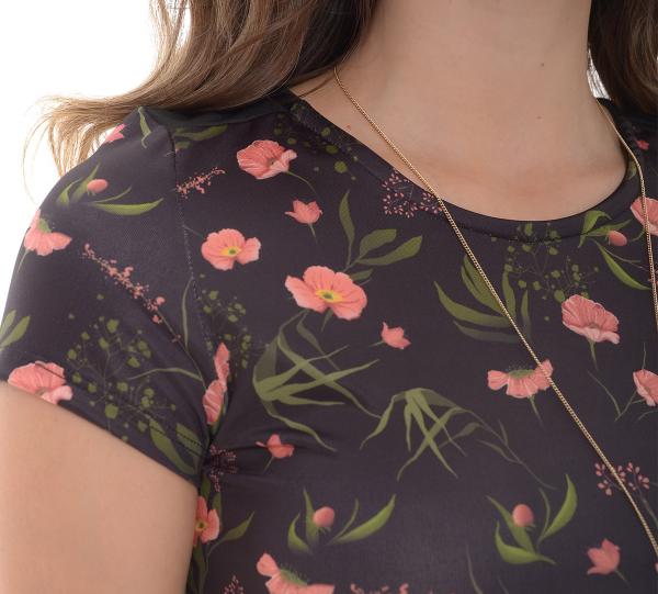 Women’s multicolored t-shirt-1364 Image